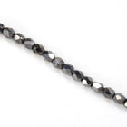 3mm Gunmetal Fire Polished Bead-General Bead
