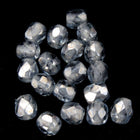 3mm Luster Smoke Grey Fire Polished Bead-General Bead