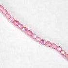 3mm Rose AB Fire Polished Bead-General Bead