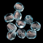 4mm Transparent Light Aqua Fire Polished Bead-General Bead