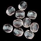 4mm Transparent Rose Fire Polished Bead-General Bead