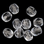 4mm Transparent Ice Blue Fire Polished Bead-General Bead
