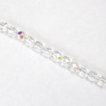 4mm Transparent Crystal AB Fire Polished Bead-General Bead