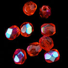 4mm Transparent Hyacinth AB Fire Polished Bead-General Bead
