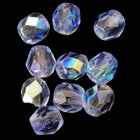 4mm Transparent Light Sapphire AB Fire Polished Bead-General Bead