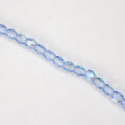 4mm Transparent Light Sapphire AB Fire Polished Bead-General Bead