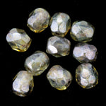 4mm Luster Olive Fire Polished Bead-General Bead