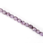 4mm Gold Luster Amethyst Fire Polished Bead-General Bead