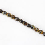 4mm Tiger Eye Fire Polished Bead-General Bead