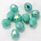 4mm Opaque Sea Foam AB Fire Polished Bead-General Bead