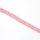 4mm Pink Opal Fire Polished Bead-General Bead
