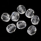 6mm Transparent Crystal Fire Polished Bead-General Bead