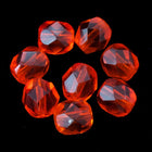 6mm Transparent Hyacinth Fire Polished Bead-General Bead