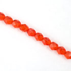 6mm Transparent Hyacinth Fire Polished Bead-General Bead