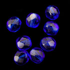 6mm Transparent Sapphire Fire Polished Bead-General Bead