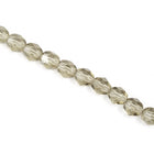 6mm Transparent Black Diamond Fire Polished Bead-General Bead