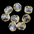 6mm Transparent Light Topaz Fire Polished Bead-General Bead
