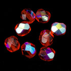 6mm Transparent Hyacinth AB Fire Polished Bead-General Bead