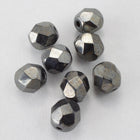 6mm Gunmetal Fire Polished Bead-General Bead