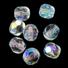 6mm Transparent Light Aqua AB Fire Polished Bead-General Bead