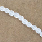 6mm Matte Crystal Fire Polished Bead-General Bead