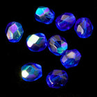 6mm Transparent Sapphire AB Fire Polished Bead-General Bead