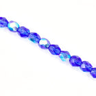 6mm Transparent Sapphire AB Fire Polished Bead-General Bead