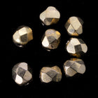 6mm Bronze Fire Polished Bead-General Bead