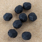 6mm Matte Black Fire Polished Bead-General Bead