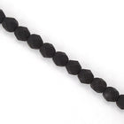 6mm Matte Black Fire Polished Bead-General Bead