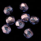 6mm Gold Luster Amethyst Fire Polished Bead-General Bead