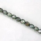 6mm Luster Olive Fire Polished Bead-General Bead