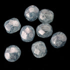 6mm Stone Matte Luster Montana Fire Polished Bead-General Bead