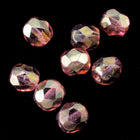 6mm Gold Luster Amber Fire Polished Bead-General Bead