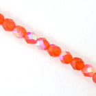 6mm Matte Hyacinth AB Fire Polished Bead-General Bead