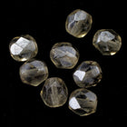 6mm Luster Smoke Grey Fire Polished Bead-General Bead