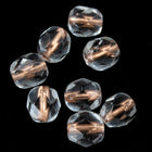 6mm Copper Lined Crystal Fire Polished Bead-General Bead