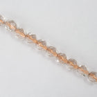 6mm Copper Lined Crystal Fire Polished Bead-General Bead