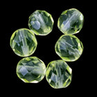 8mm Transparent Jonquil Fire Polished Bead (25 Pcs) #GBF012-General Bead