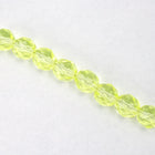 8mm Transparent Jonquil Fire Polished Bead (25 Pcs) #GBF012-General Bead