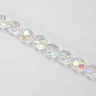 8mm Transparent Crystal AB Fire Polished Bead-General Bead