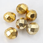 8mm Antique Bronze Fire Polished Bead-General Bead