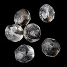 8mm Crystal/Tortoise Fire Polished Bead-General Bead