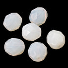 8mm Opal White Fire Polished Bead-General Bead