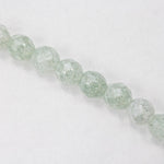 8mm Stone Matte Luster Mint Fire Polished Bead-General Bead