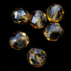 8mm Luster Topaz Fire Polished Bead-General Bead