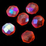 8mm Matte Hyacinth AB Fire Polished Bead-General Bead