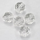 10mm Transparent Crystal Fire Polished Bead-General Bead