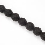 10mm Matte Black Fire Polished Bead-General Bead