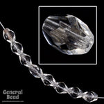 4mm x 6mm Crystal Faceted Oval Bead-General Bead